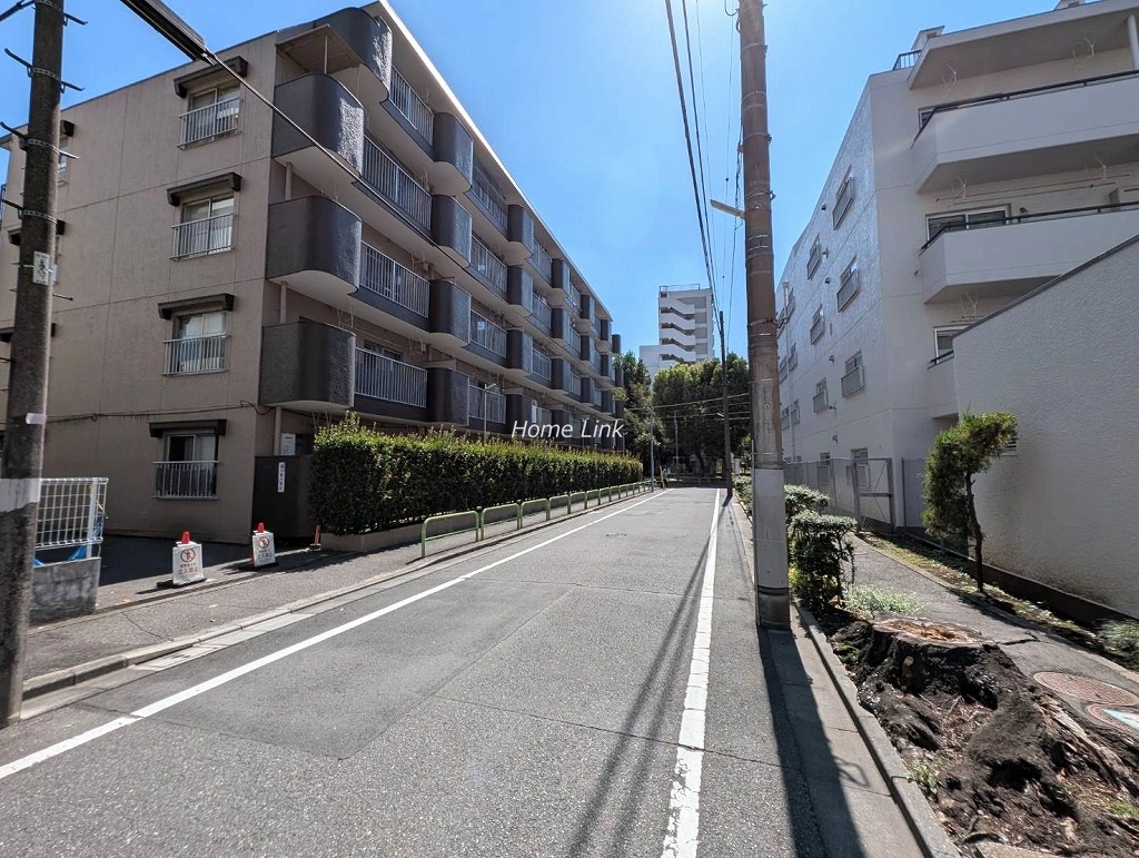クレールあづさわ　東側 前面道路
